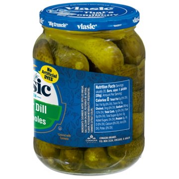Vlasic Kosher Dill Baby Wholes, 32 oz