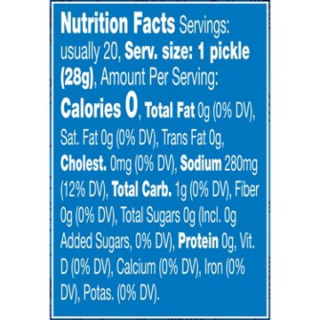 Vlasic Kosher Dill Baby Wholes, 32 oz
