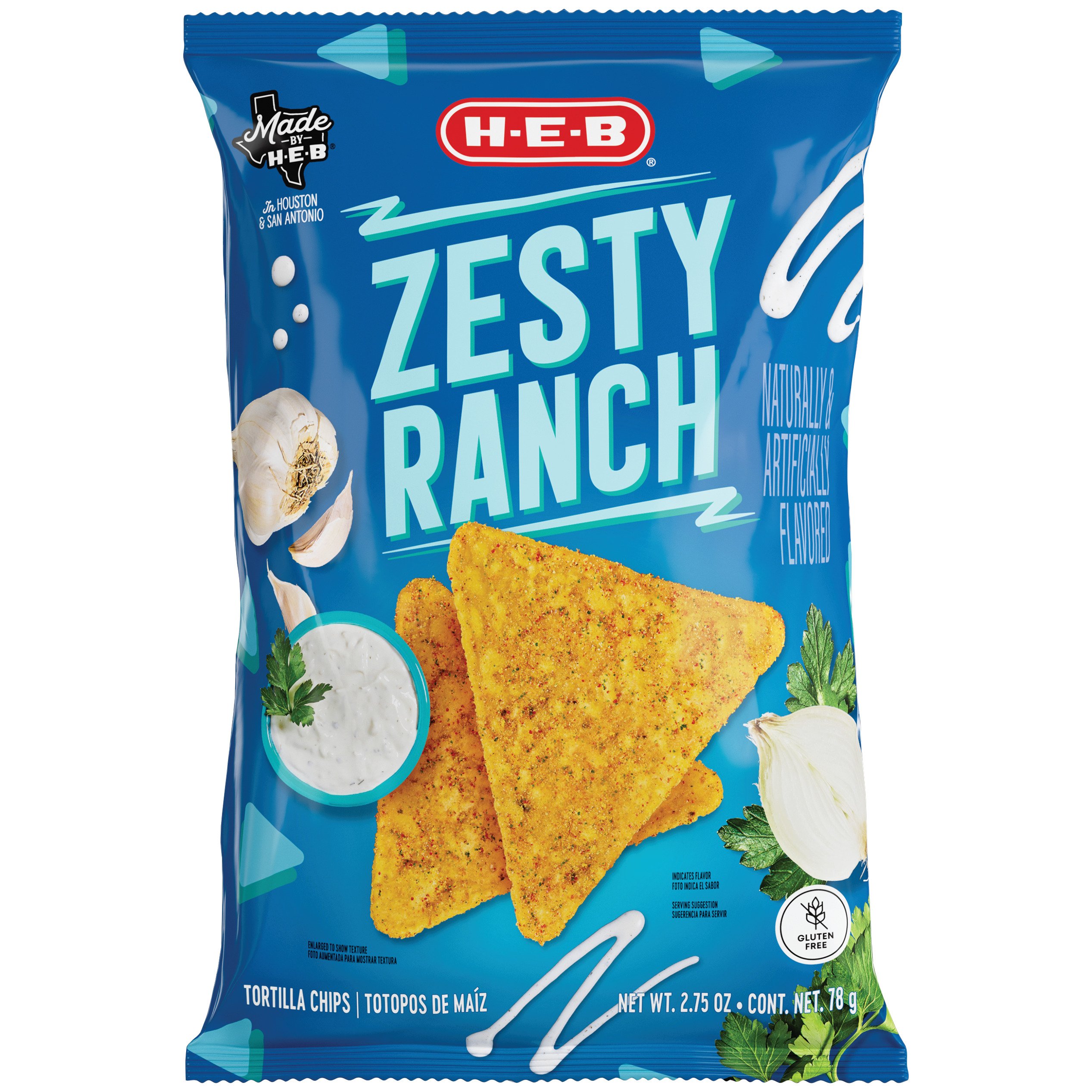 H-E-B Ranch Tortilla Chips - Shop Chips At H-E-B