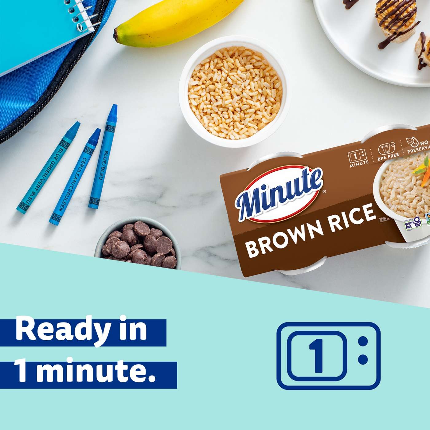 Minute Ready to Serve Brown Rice; image 2 of 7