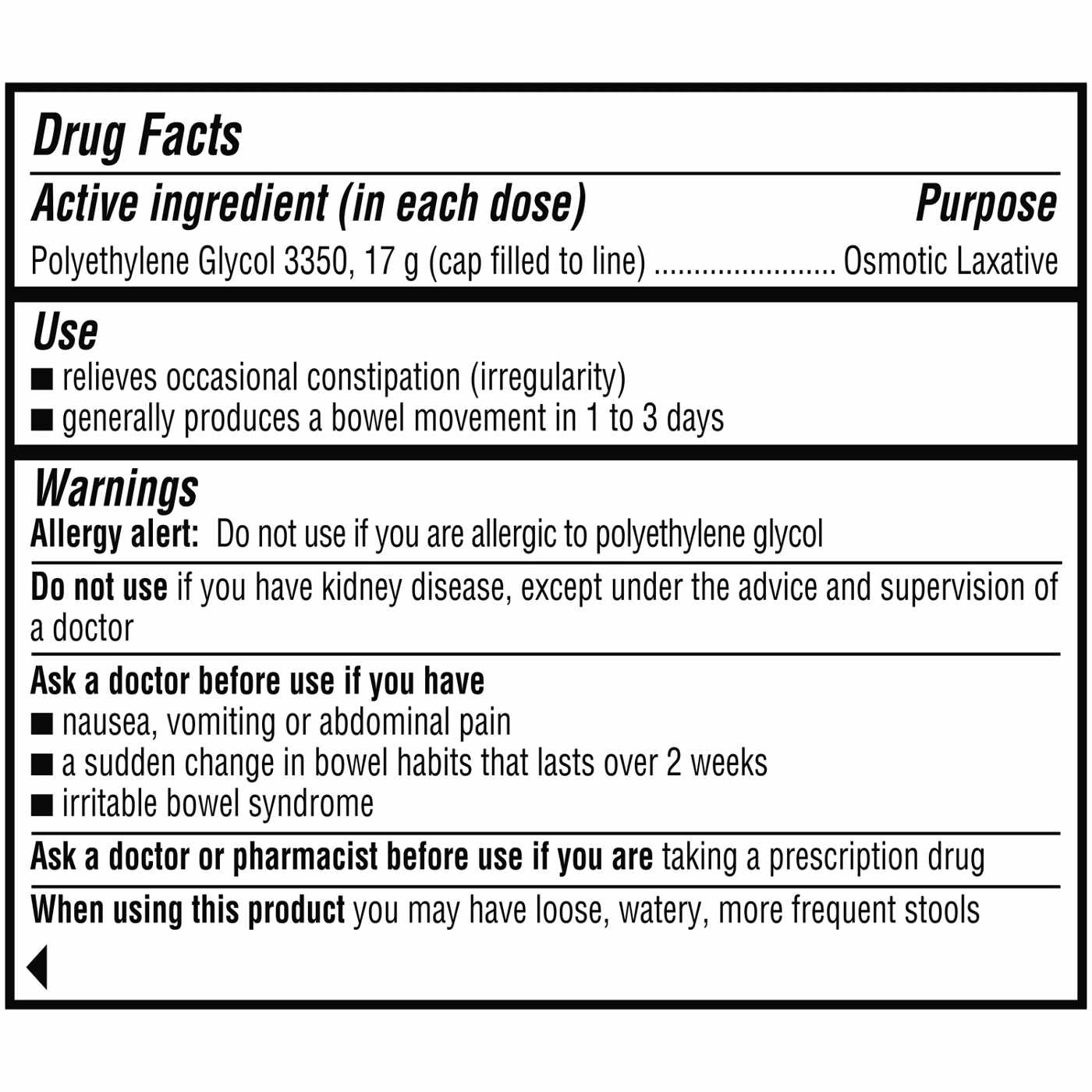 MiraLAX Laxative Powder; image 4 of 5