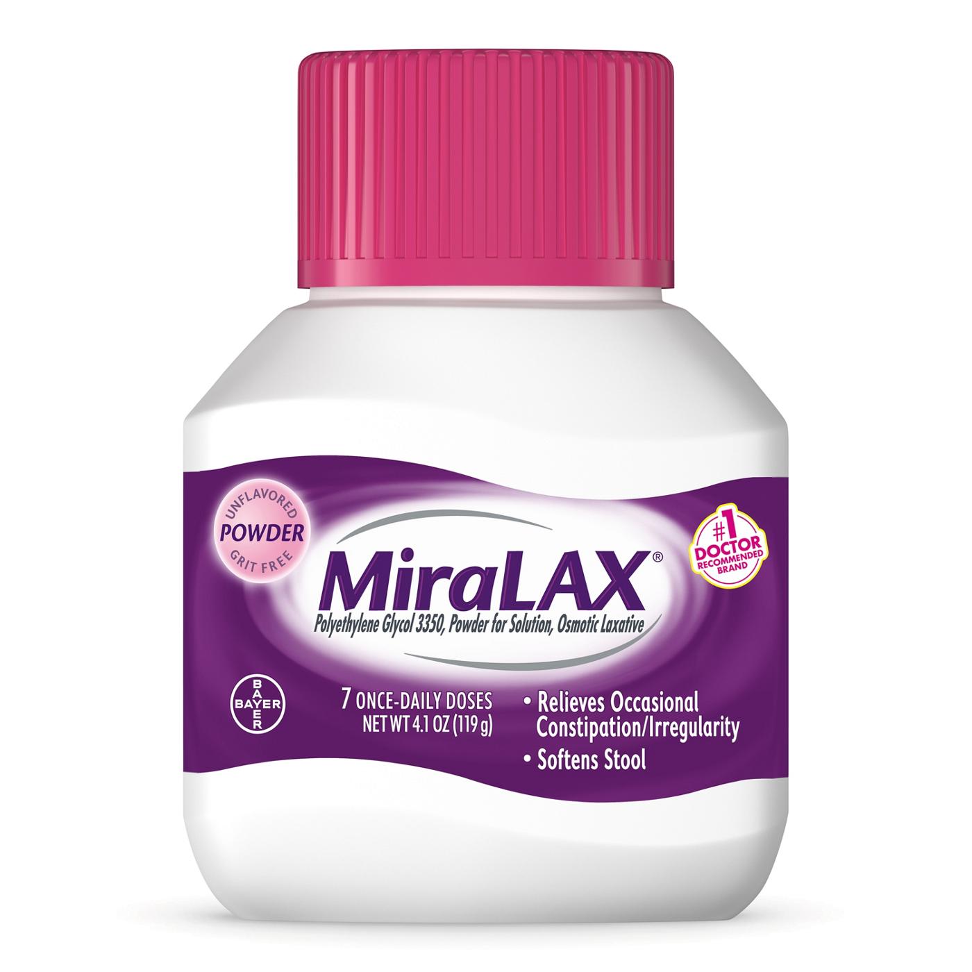 MiraLAX Laxative Powder; image 2 of 6