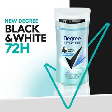 Degree Ultra Clear 72 Hr Antiperspirant Deodorant - Pure Clean, 2.6 oz