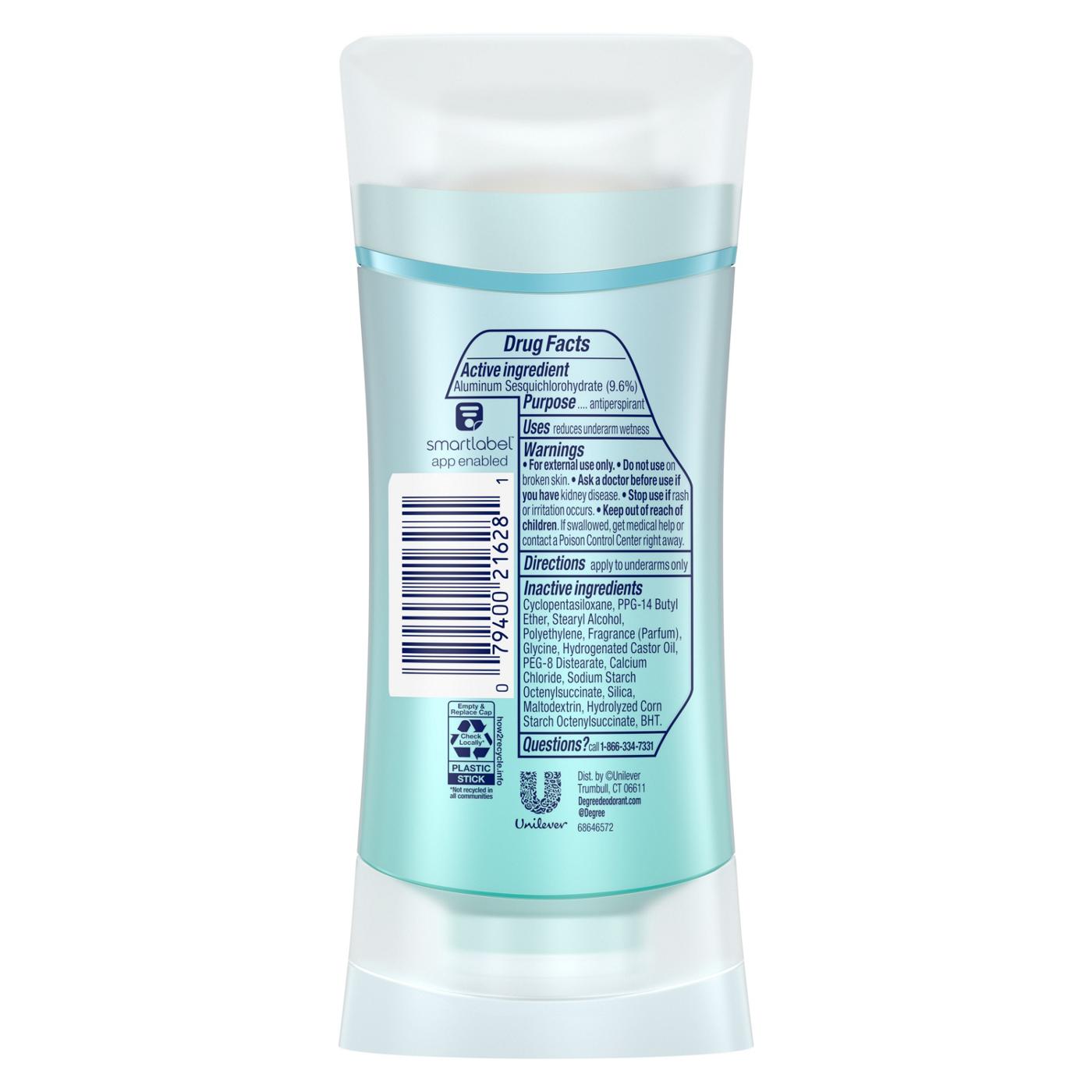 Degree Ultra Clear 72 Hr Antiperspirant Deodorant - Pure Clean; image 3 of 7
