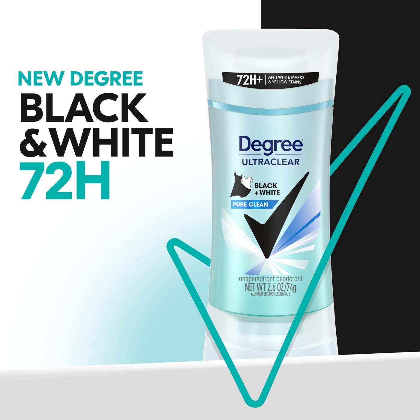 Degree Ultra Clear 72 Hr Antiperspirant Deodorant - Pure Clean; image 4 of 7