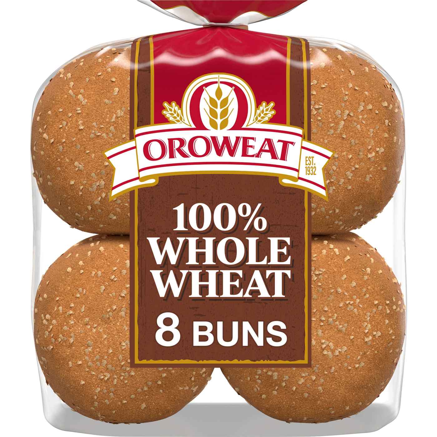 Oroweat Whole Wheat Buns; image 1 of 3