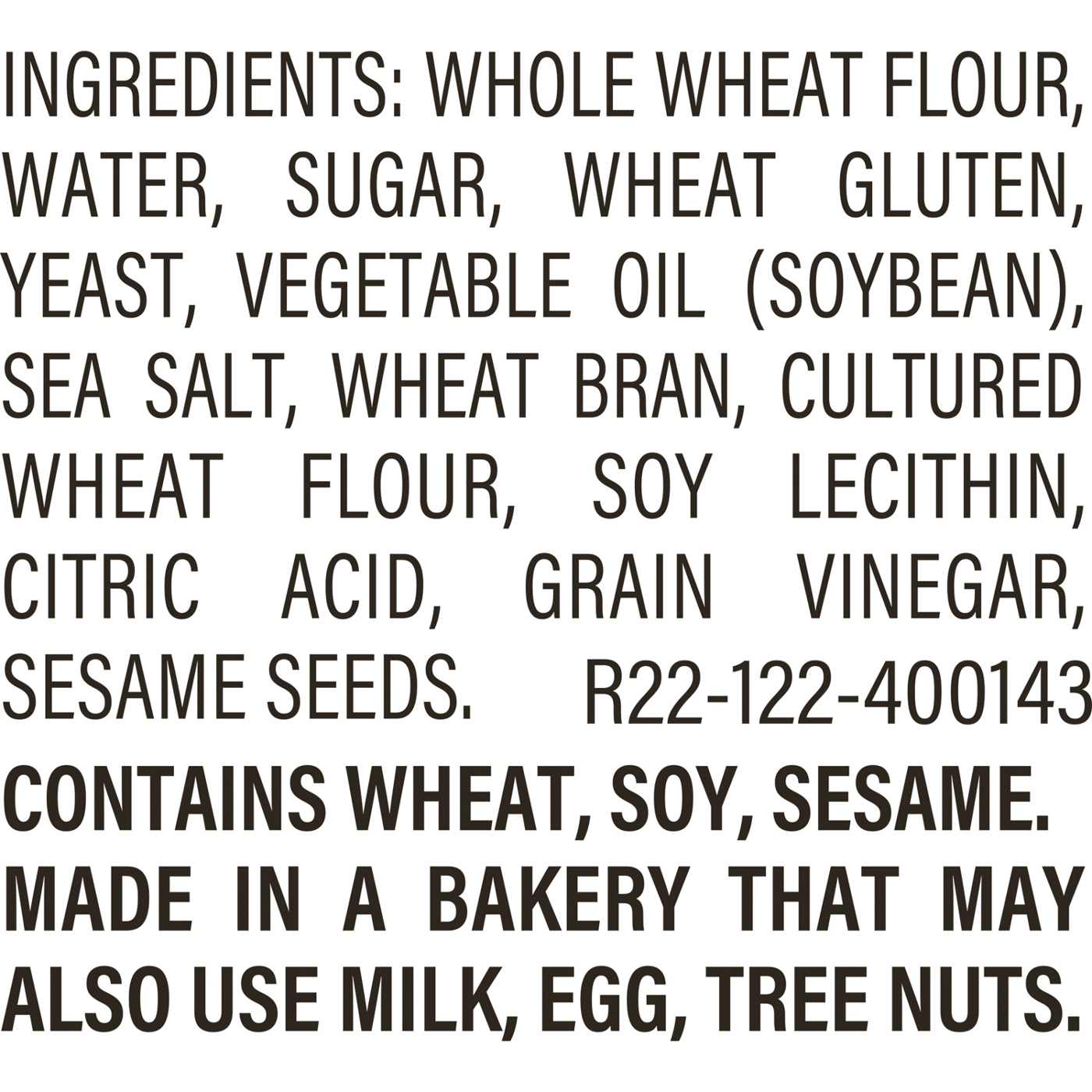 Oroweat Whole Wheat Buns; image 3 of 3