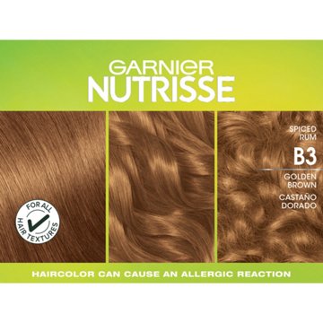 Garnier Nutrisse Ultra Color Nourishing Bold Permanent Hair Color Creme B3 Golden Brown