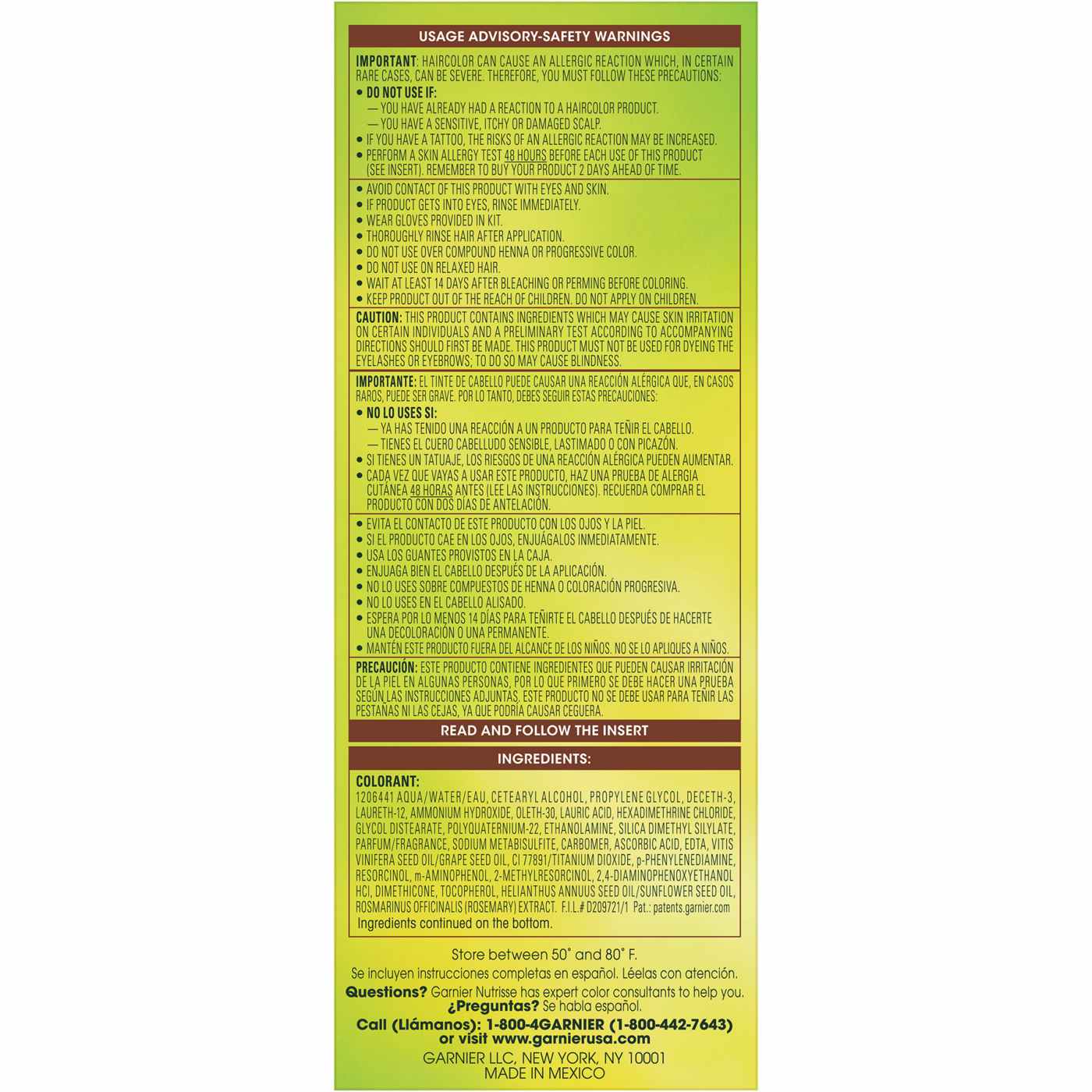 Garnier Nutrisse Ultra Color Nourishing Bold Permanent Hair Color Creme B3 Golden Brown; image 2 of 10