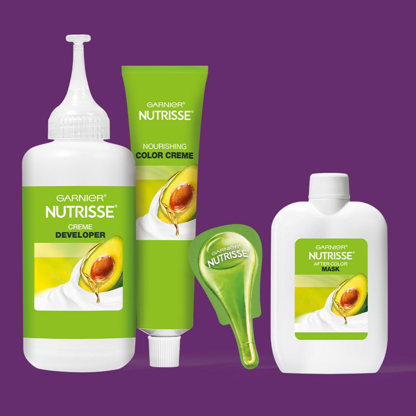 Garnier Nutrisse Ultra Color Nourishing Bold Permanent Hair Color Creme B3 Golden Brown; image 7 of 10