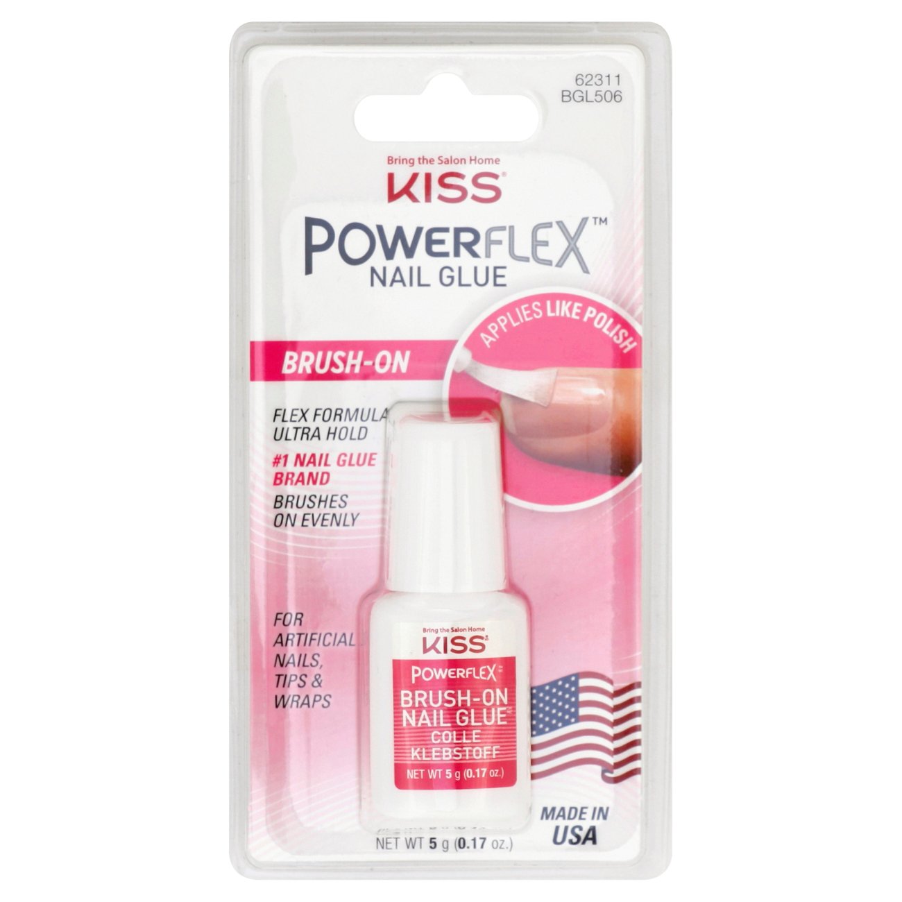 Kiss Brush-On Gel Nail Glue - Shop Nail Sets at H-E-B