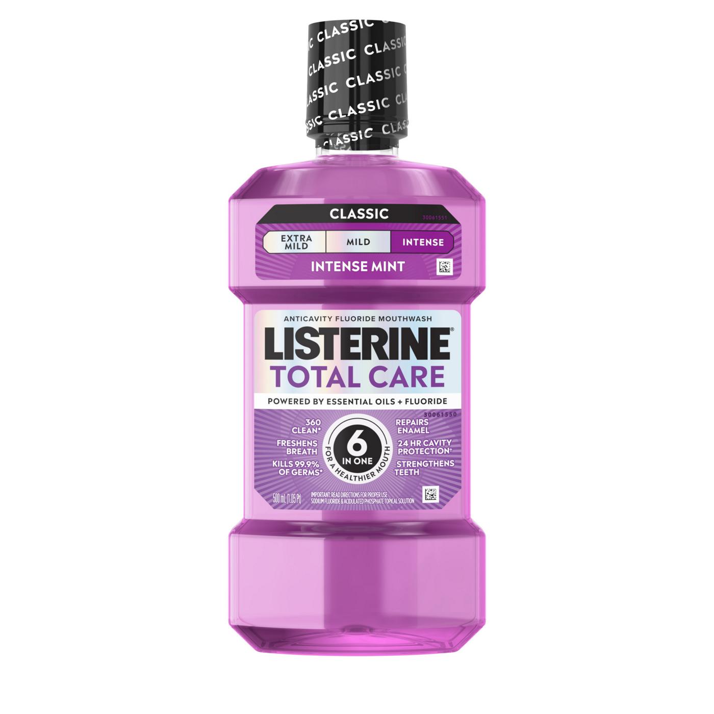 Listerine Total Care Anticavity Mouthwash - Fresh Mint; image 1 of 6