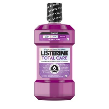 Listerine Total Care Anticavity Mouthwash - Fresh Mint, 33.8 oz