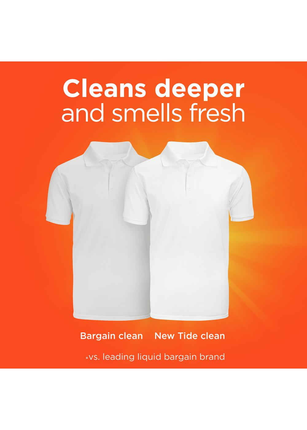 Tide HE Turbo Clean Liquid Laundry Detergent, 32 Loads - Original; image 2 of 15