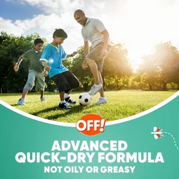 OFF! FamilyCare Mosquito Repellent Smooth & Dry Non-Greasy Spray, 4 oz