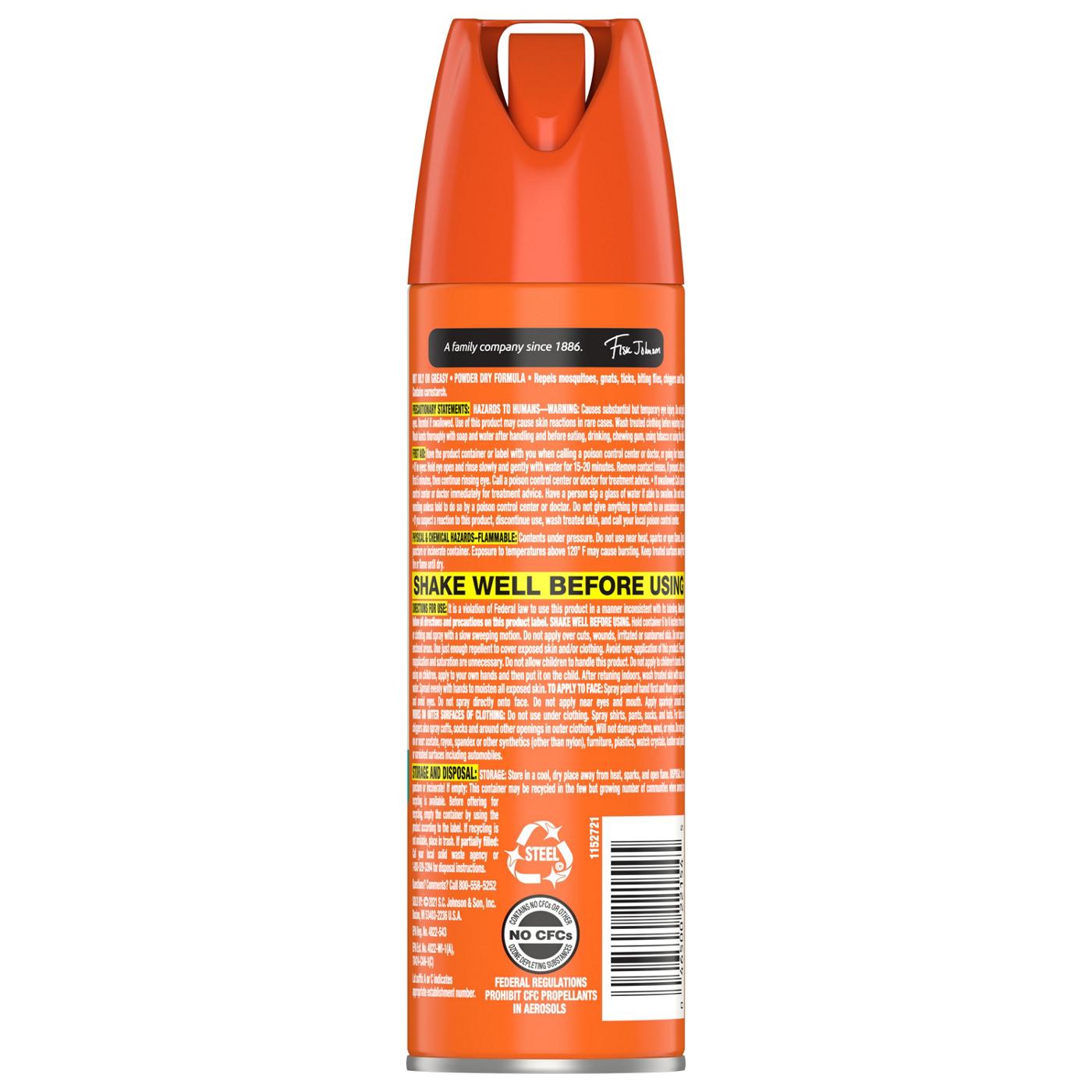 OFF! FamilyCare Mosquito Repellent Smooth & Dry Non-Greasy Spray; image 8 of 11