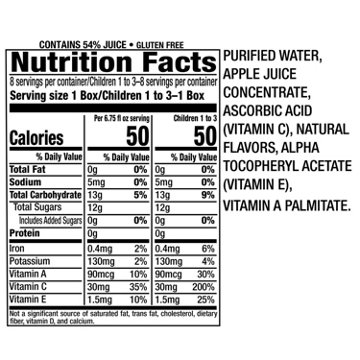 Mott's for Tots Apple Juice 8 pk Boxes