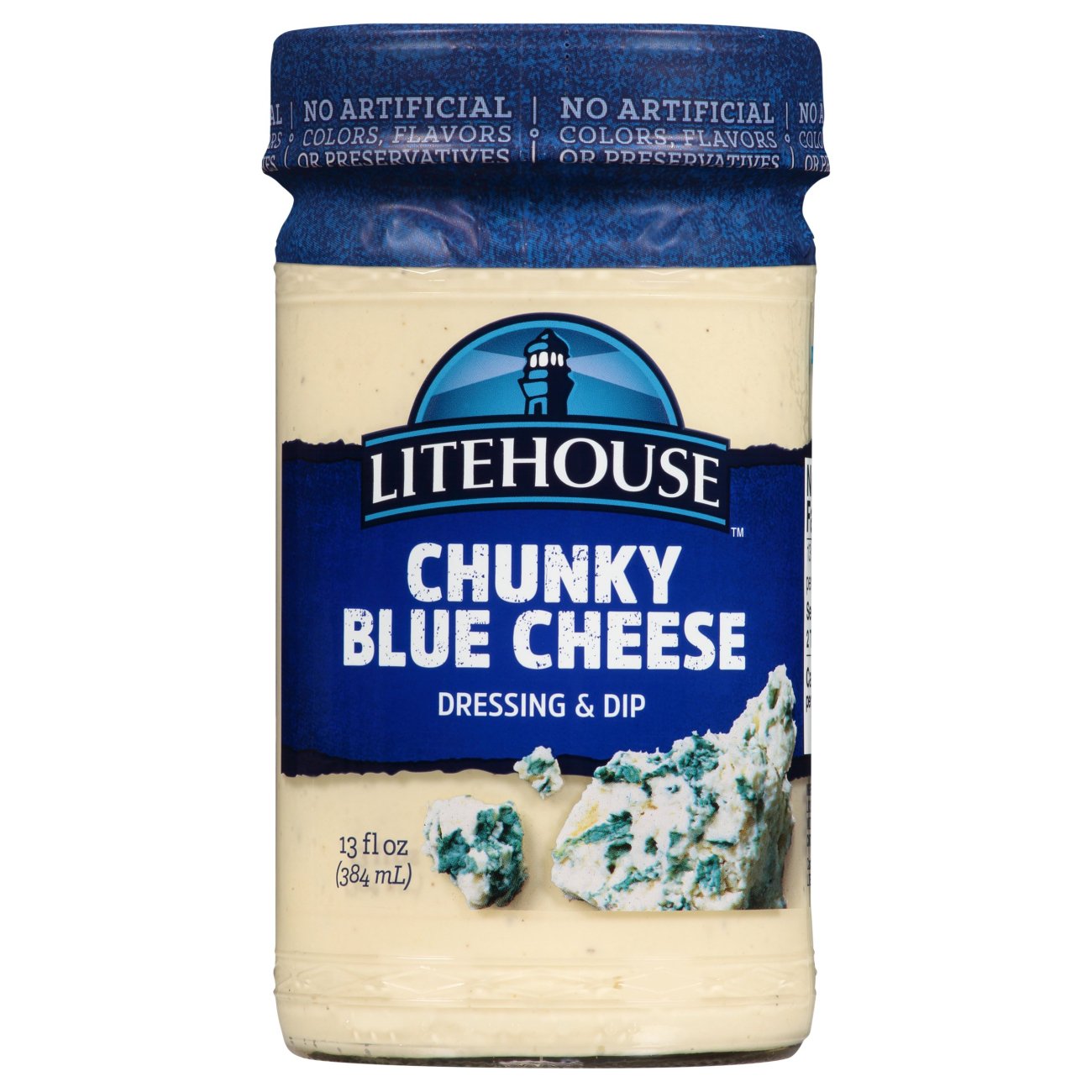 Litehouse Chunky Blue Cheese Dressing Sold Cold Shop Salad 