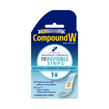 Compound W Wart Remover Strips, 14 ct