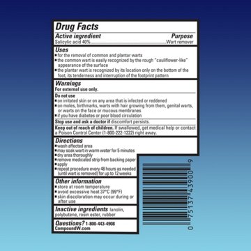 Compound W Wart Remover Strips, 14 ct