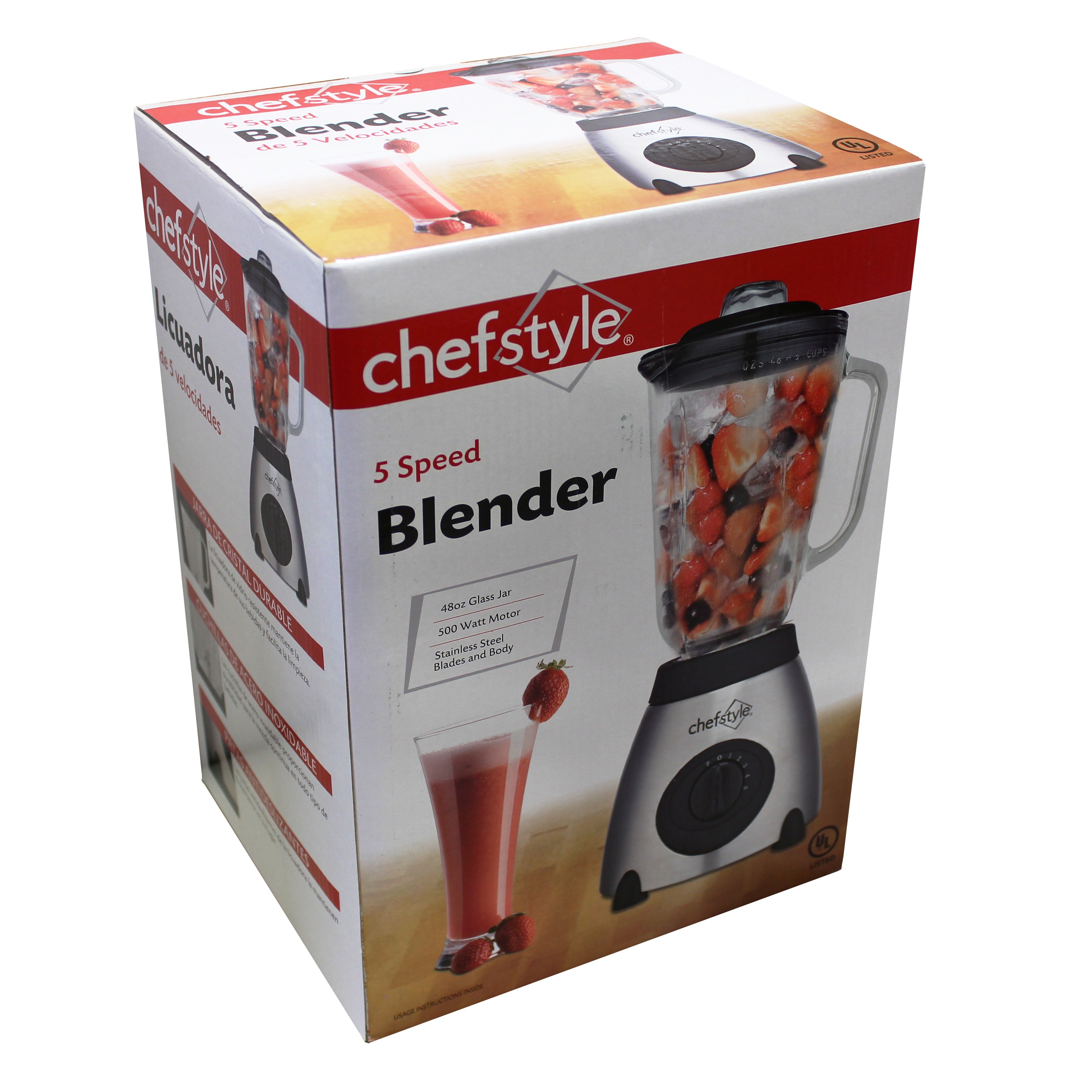 chefstyle 5Speed Stainless Steel Blender Shop Blenders & mixers at HEB