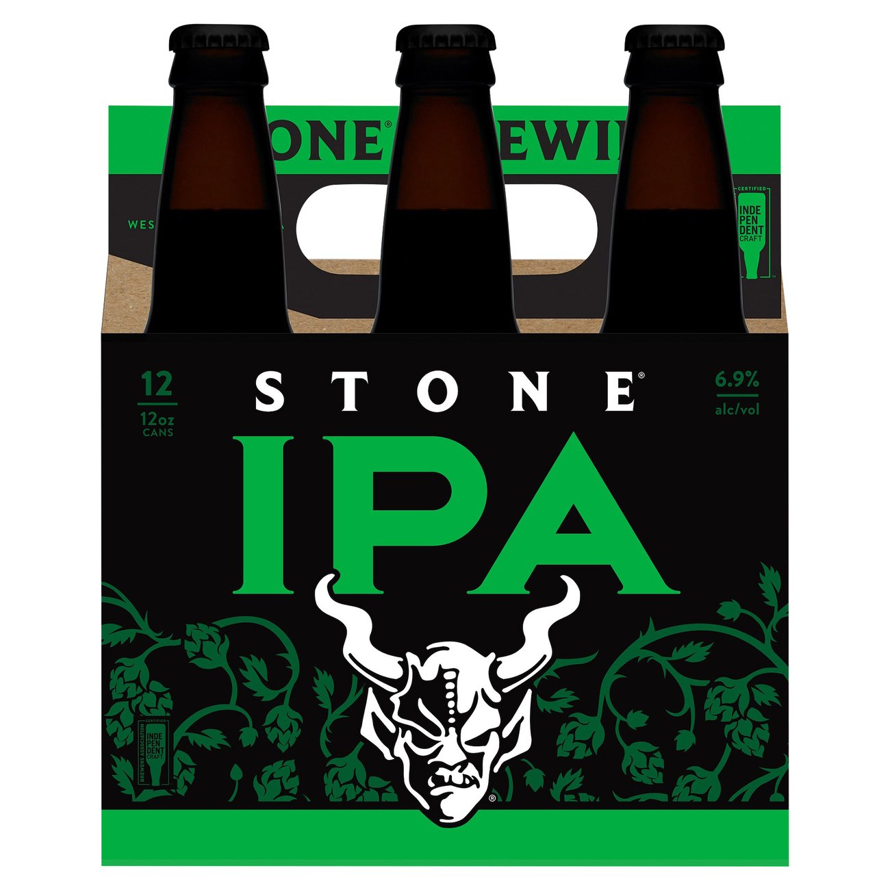 Stone Indian Pale Ale Beer 12 oz Bottles Shop Beer at HEB