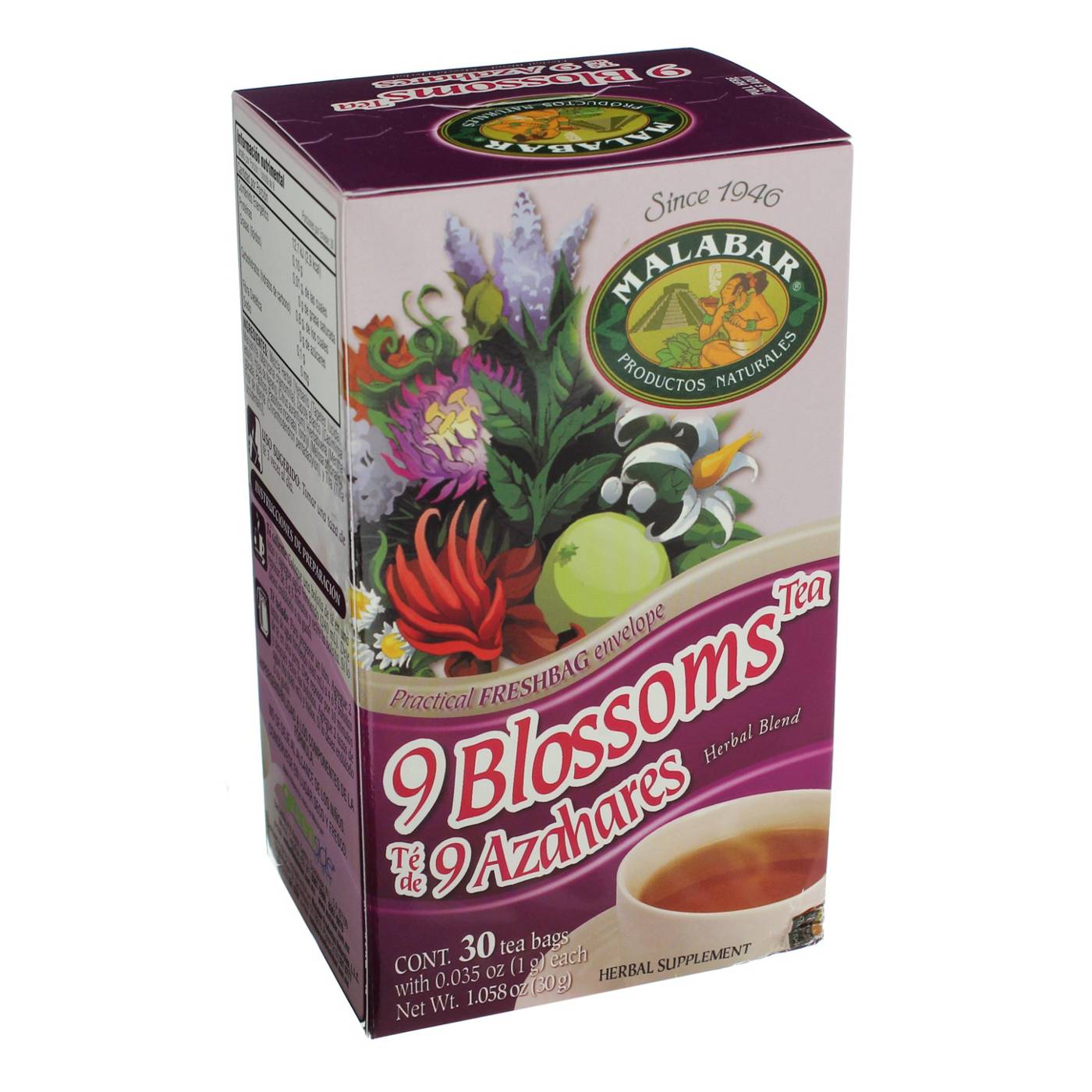 Malabar 9 Blossoms Tea Bags; image 1 of 2