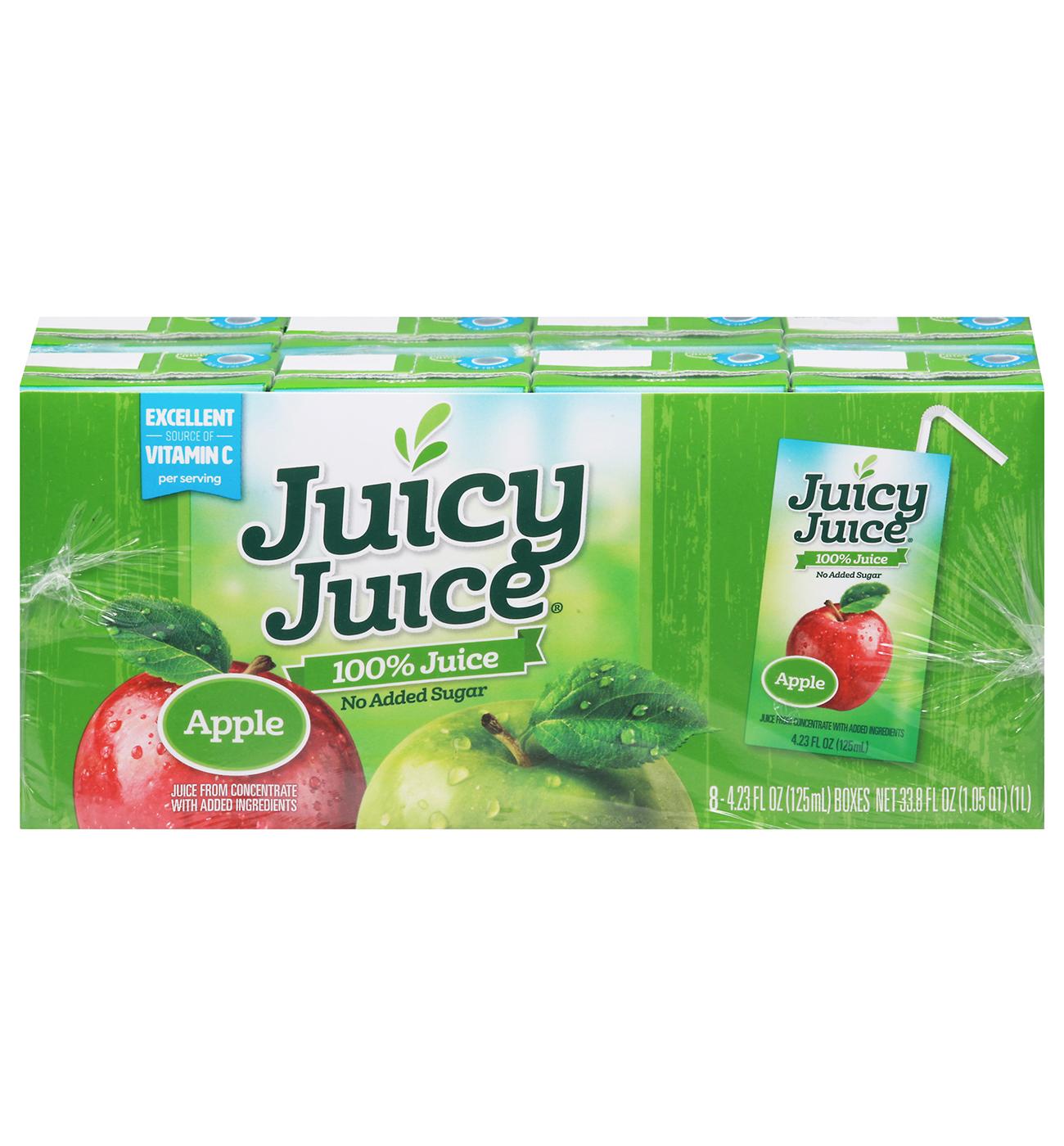 Juicy Juice 100% Apple Juice 8 pk Boxes; image 1 of 4