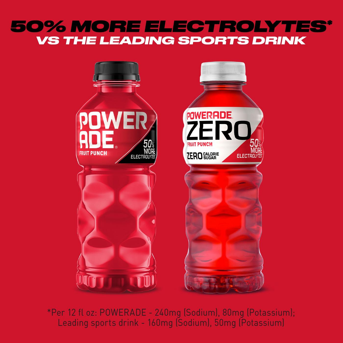 Powerade Fruit Punch Sports Drink 8 pk Bottles; image 5 of 6