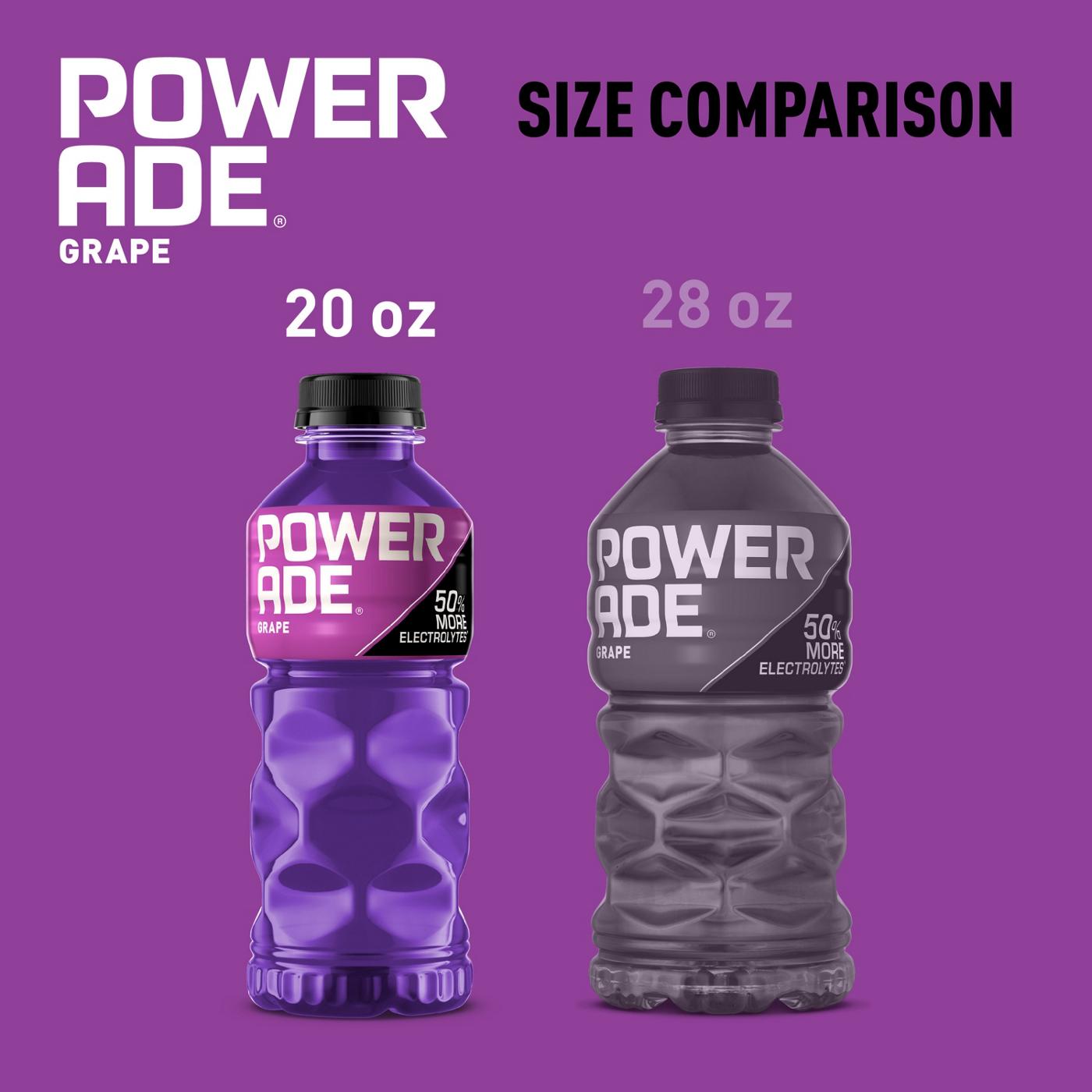 Powerade Grape Sports Drink; image 4 of 7