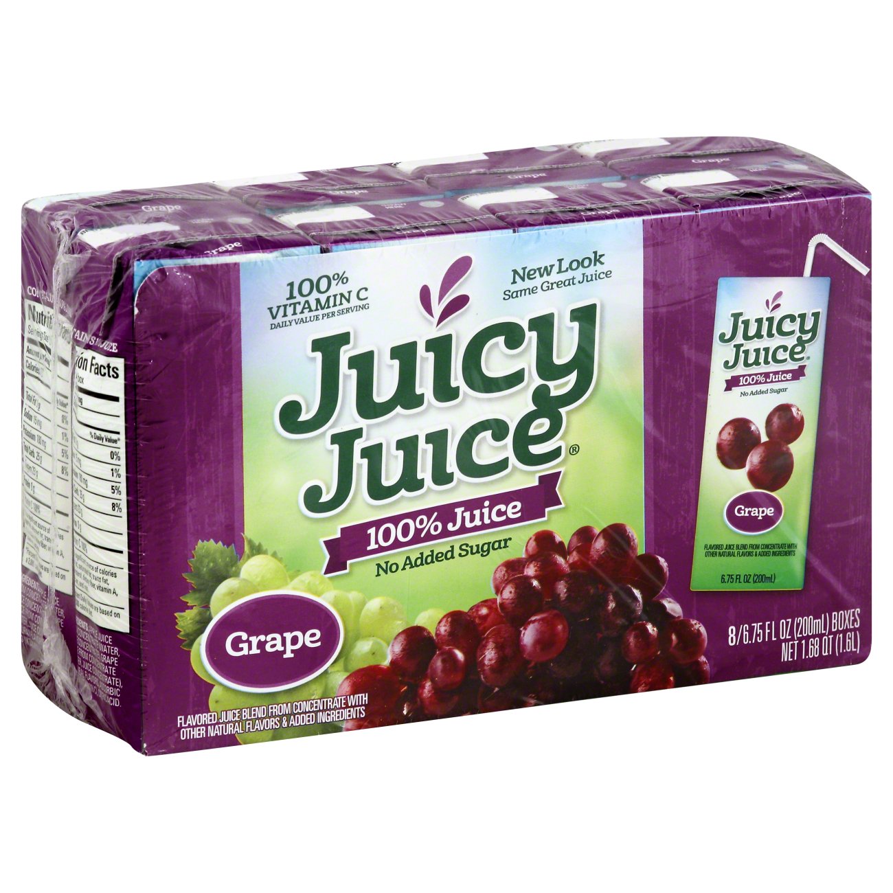 Juicy Juice 100% Grape Juice 6.75 Oz Boxes - Shop Juice At H-E-B