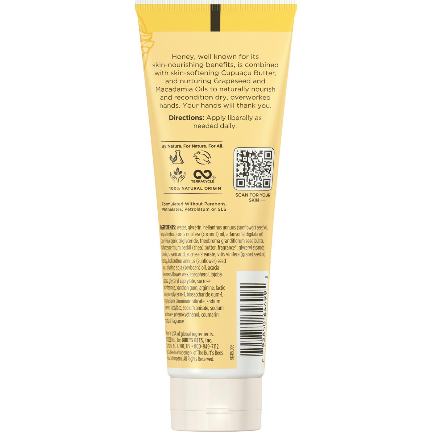 Burt's Bees Nourishing Hand Cream - Honey & Grapeseed; image 5 of 6