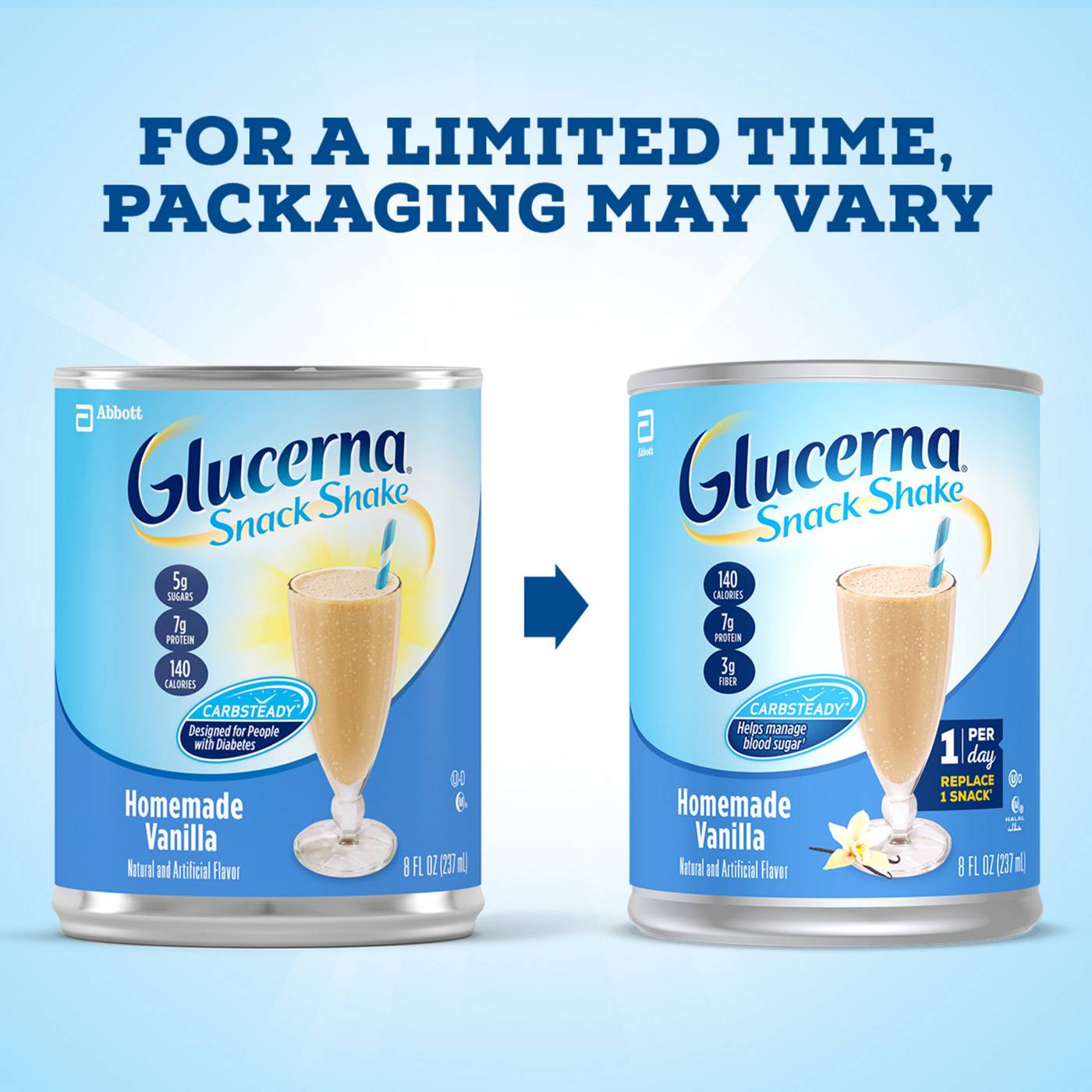 Glucerna Snack Nutrition Shake Homemade Vanilla Ready-to-Drink; image 8 of 9