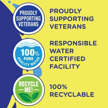 Pure Life Purified Water 24 pk Bottles, 8 oz