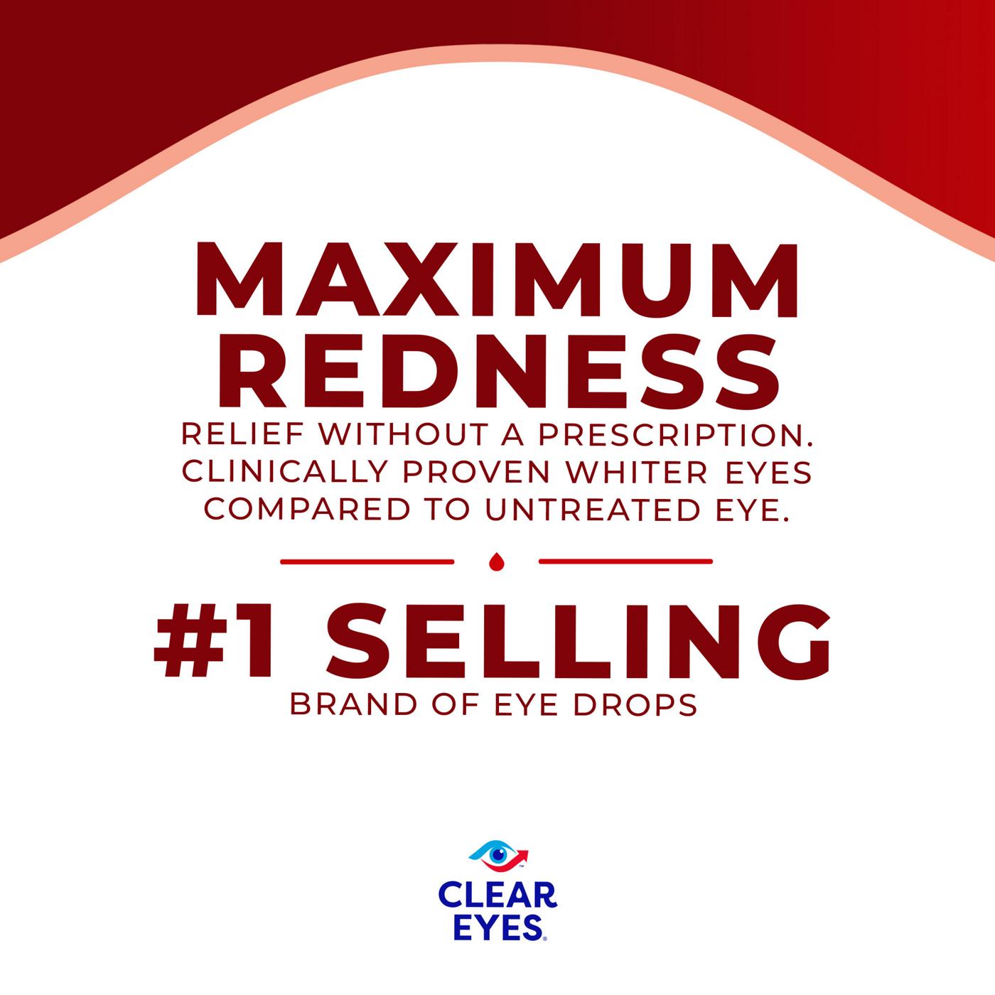 Clear Eyes Max Redness Relief Eye Drops; image 4 of 5
