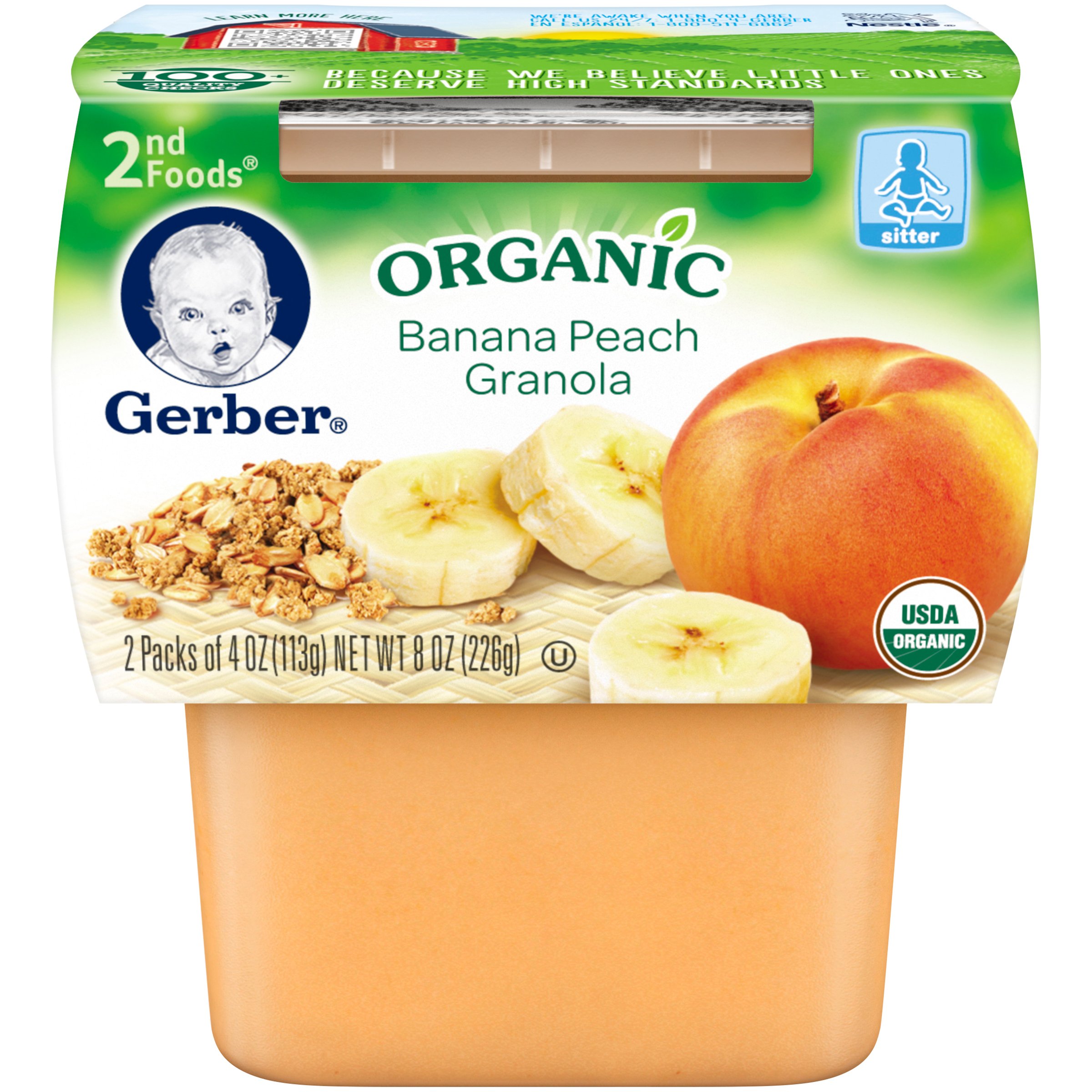 gerber 2nd foods baby food organic