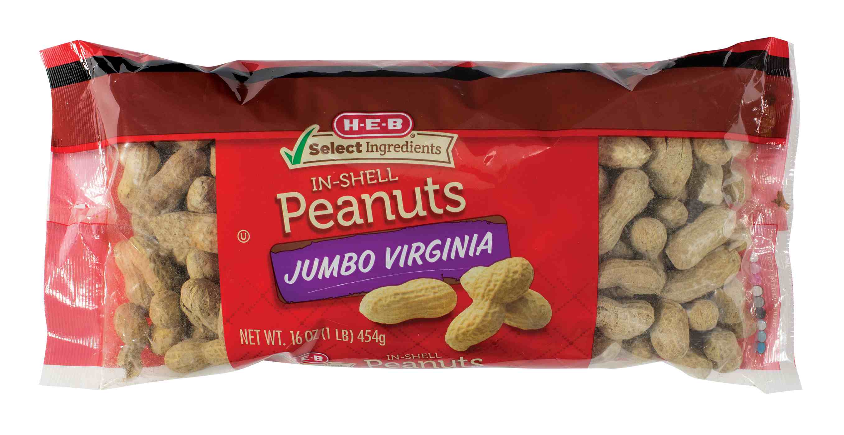 HEB InShell Jumbo Virginia Peanuts Shop Nuts & seeds at HEB