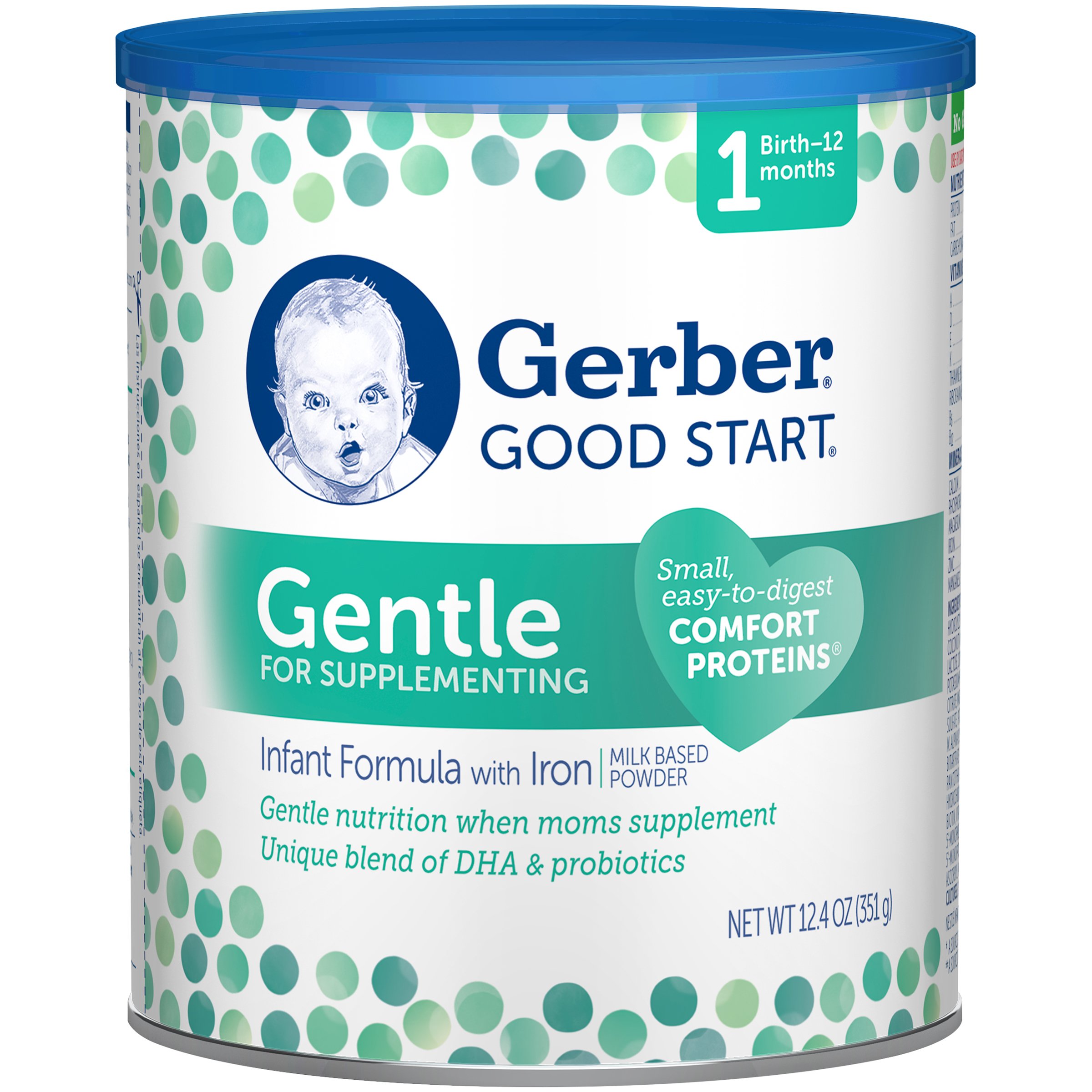 Gerber baby hot sale milk powder