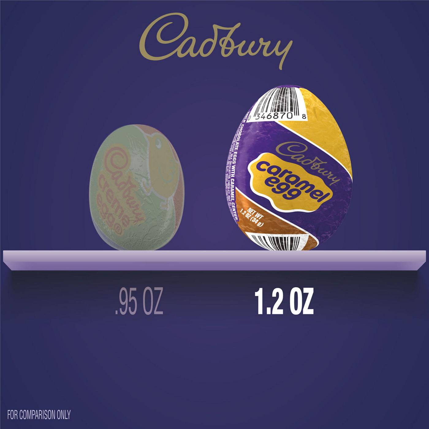 Cadbury Caramel Egg Milk Chocolate Easter Candy; image 3 of 7