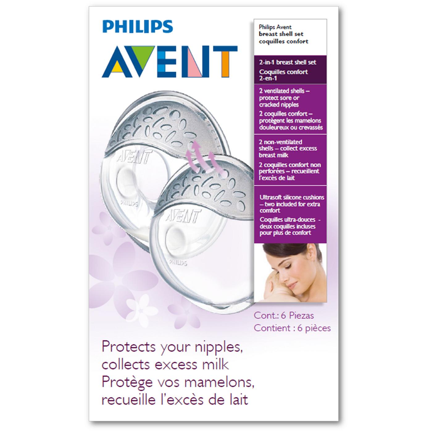 Avent Ultra Comfortable Breast Shells; image 1 of 5