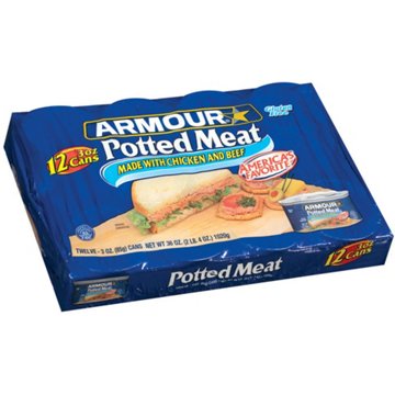Armour Potted Meat, 12 ct