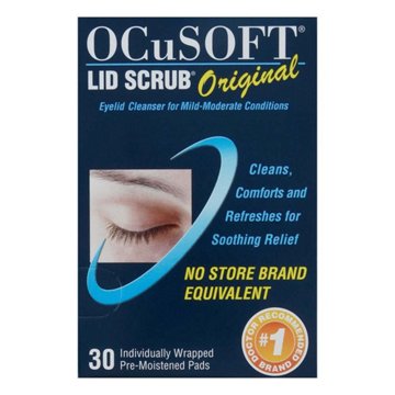 OCuSOFT Original Eye Lid Scrub Pads, 30 ct