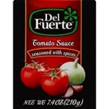 Del Fuerte Tomato Sauce Seasoned with Spices, 7.4 oz