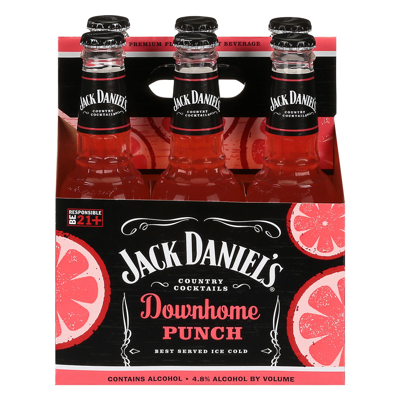 Jack Daniel's Country Cocktails Downhome Punch 10 oz ...