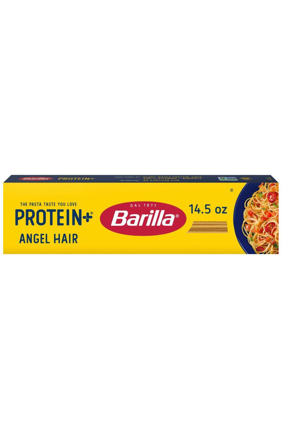 Barilla 10g Protein + Angel Hair Pasta; image 1 of 7