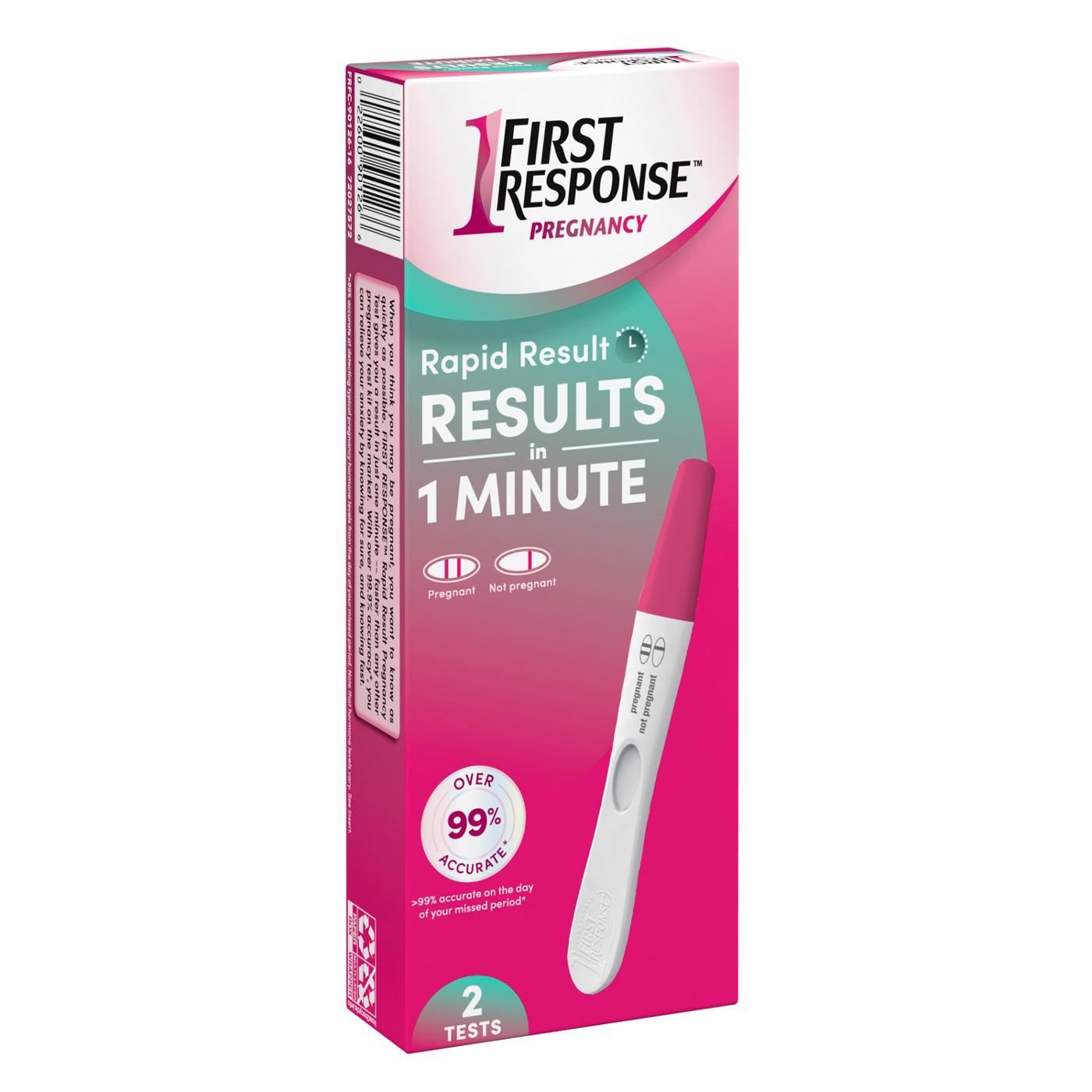 First Response Rapid Result Pregnancy Test; image 2 of 6