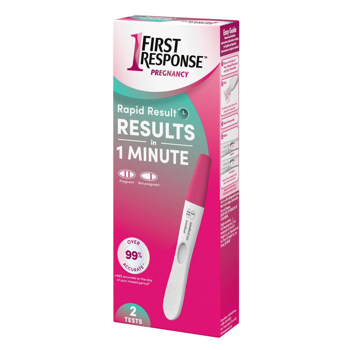 First Response Rapid Result Pregnancy Test; image 3 of 6