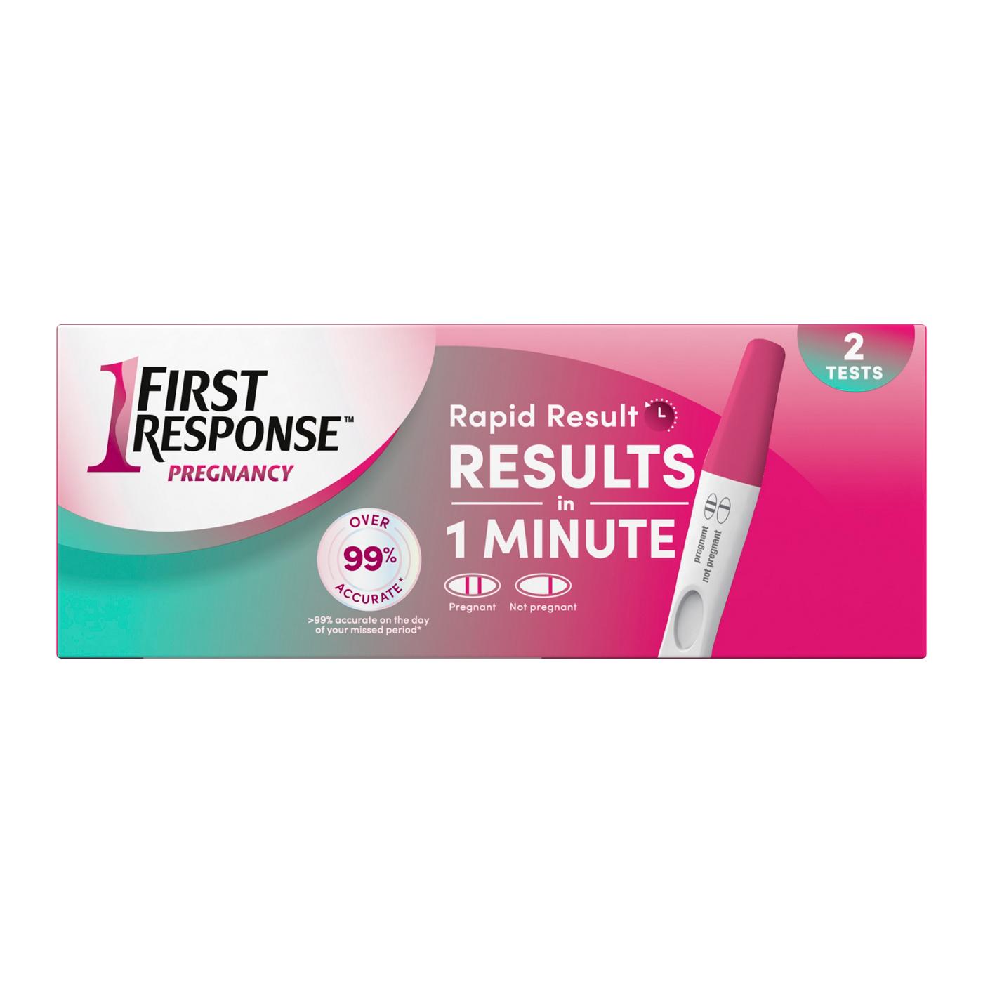 First Response Rapid Result Pregnancy Test; image 4 of 6