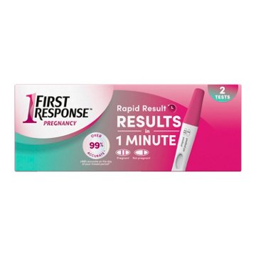 First Response Rapid Result Pregnancy Test, 2 ct
