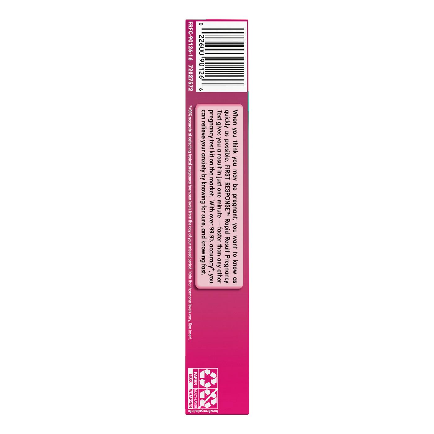 First Response Rapid Result Pregnancy Test; image 6 of 6